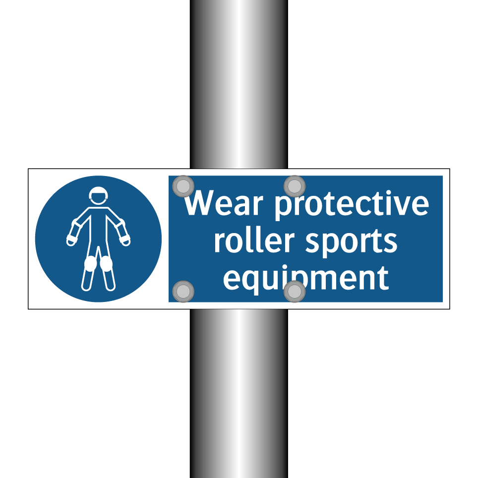 Wear protective roller sports equipment