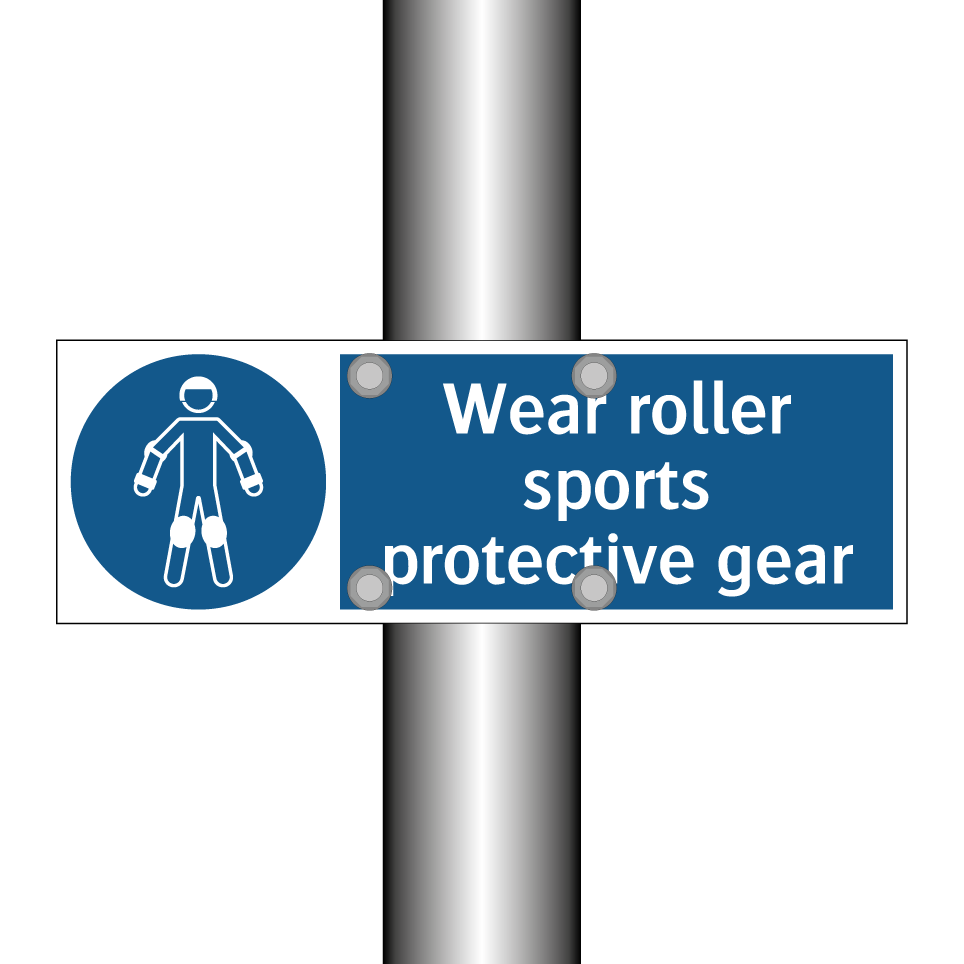 Wear roller sports protective gear