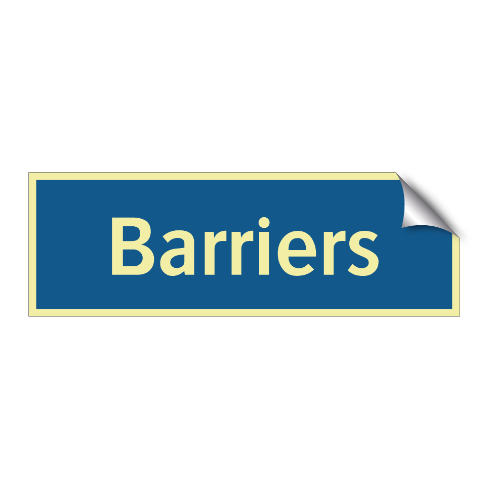 Barriers