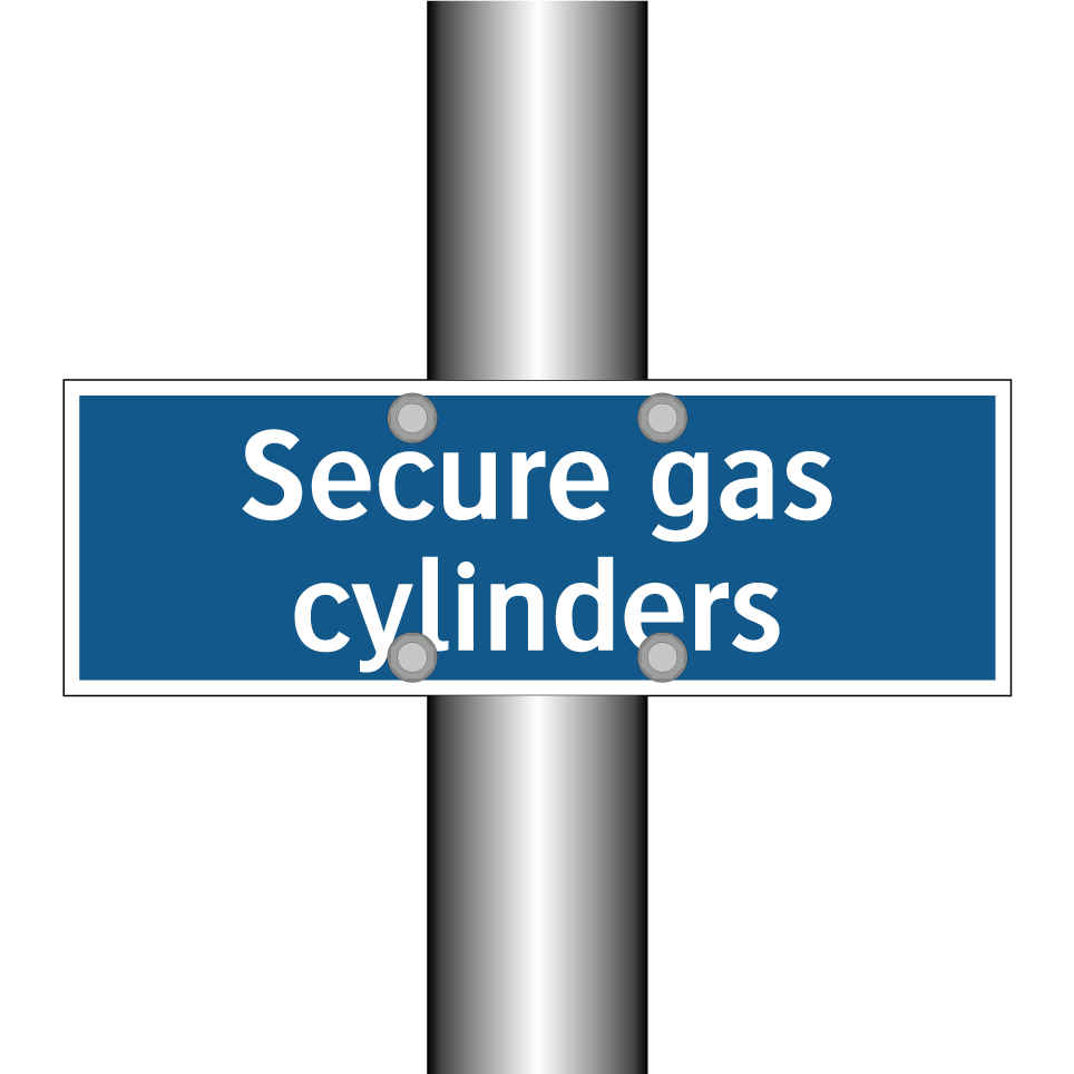 Secure gas cylinders