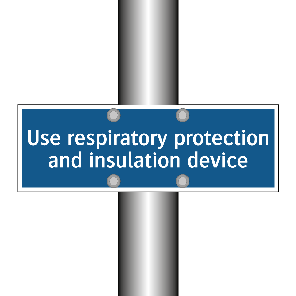Use respiratory protection and insulation device