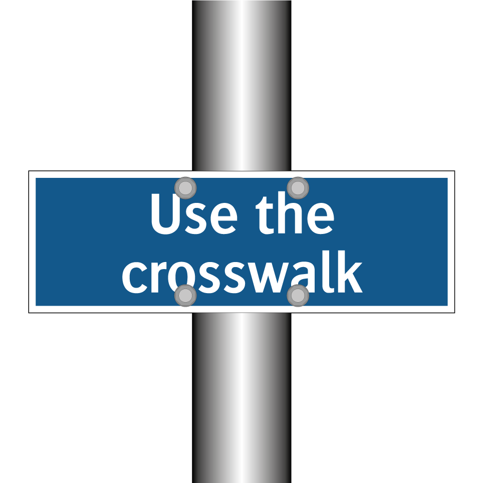Use the crosswalk