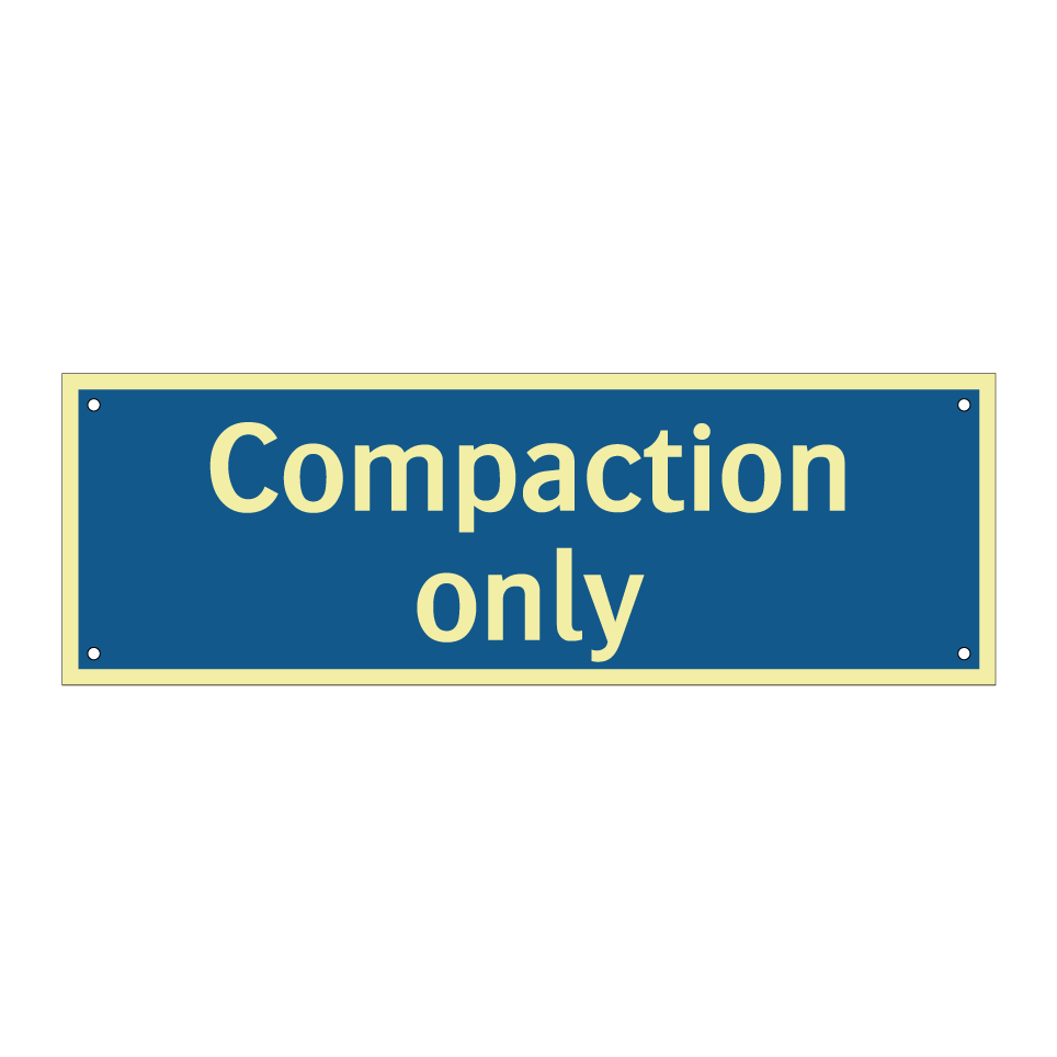 Compaction only