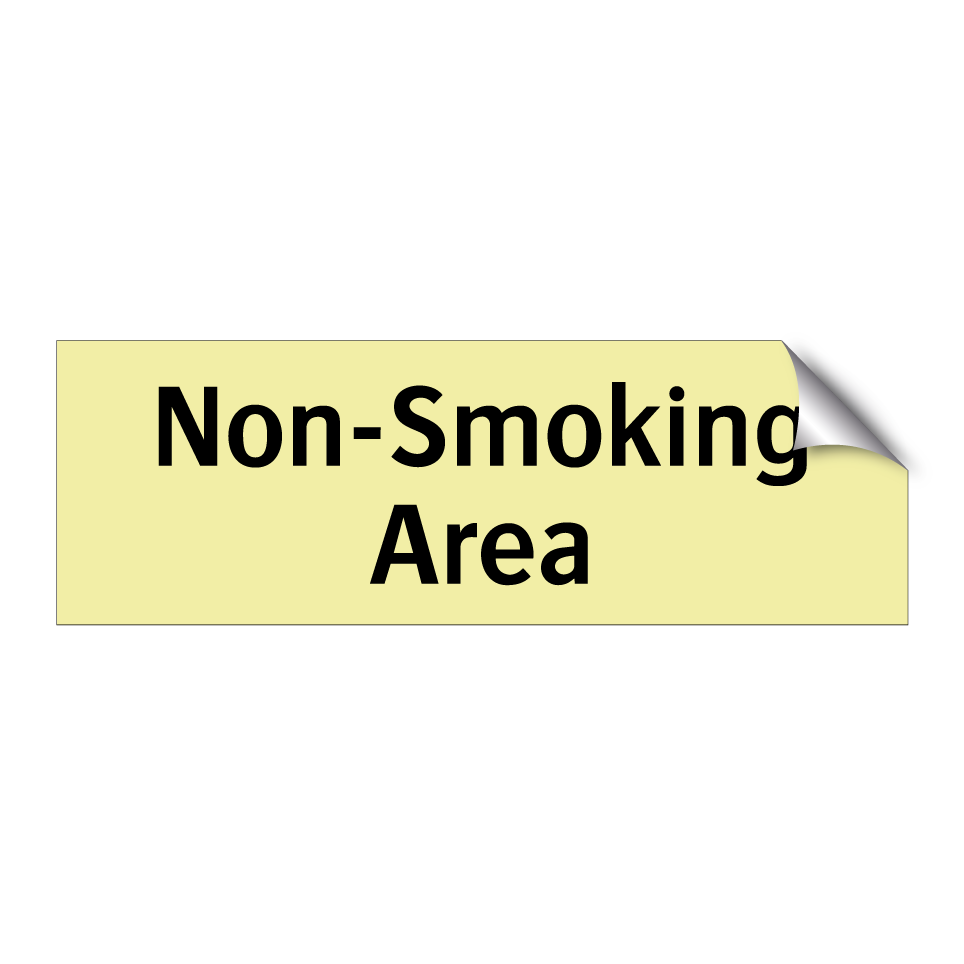 Non-Smoking Area