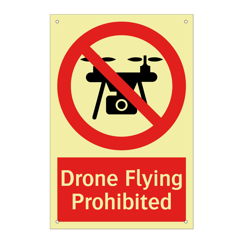 Drone Flying Prohibited
