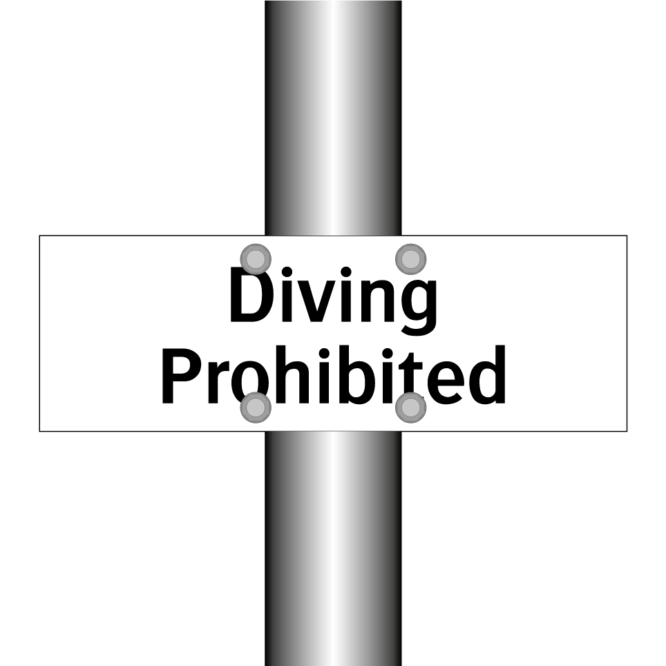 Diving Prohibited