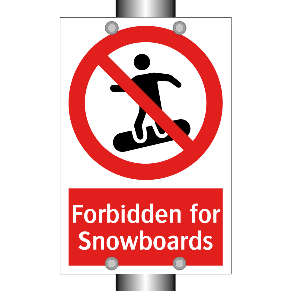 Forbidden for Snowboards