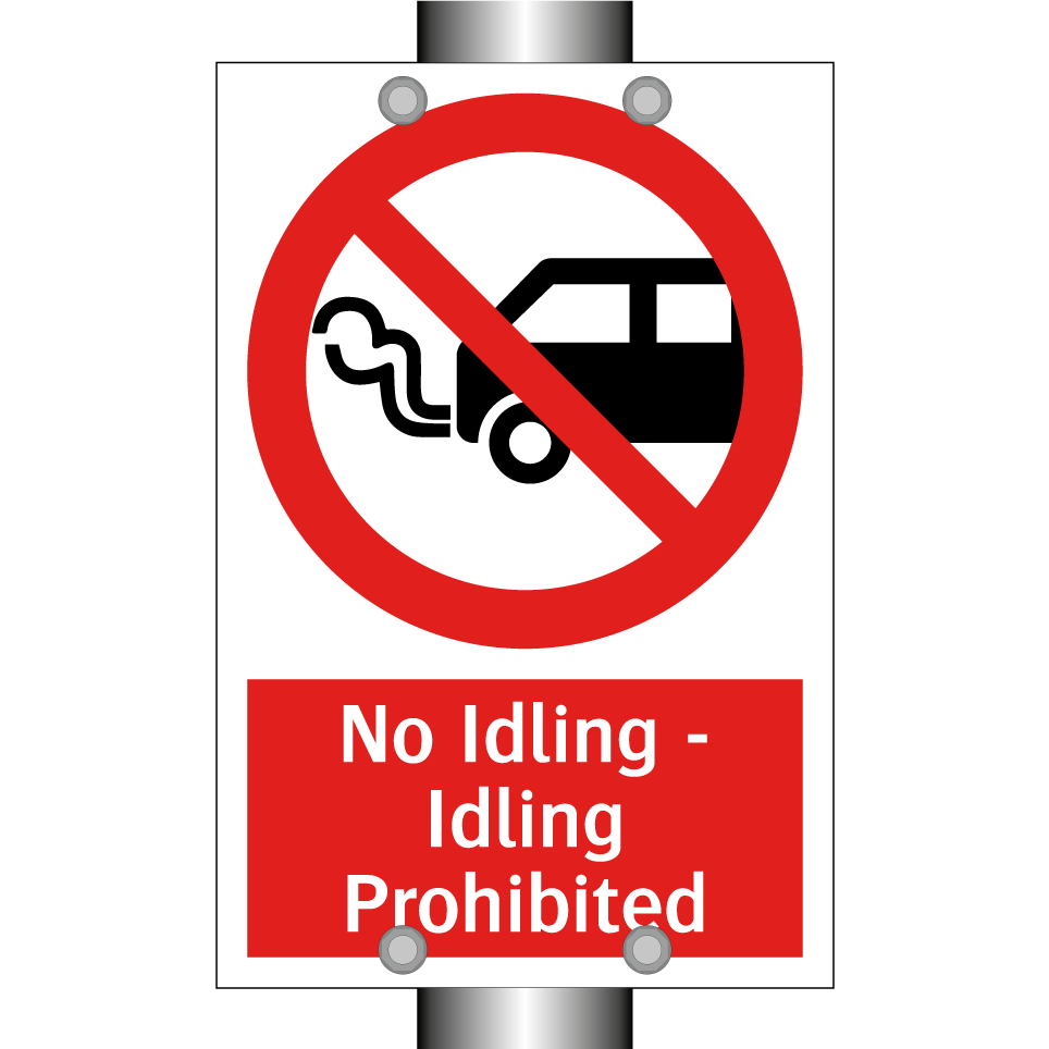 No Idling - Idling Prohibited