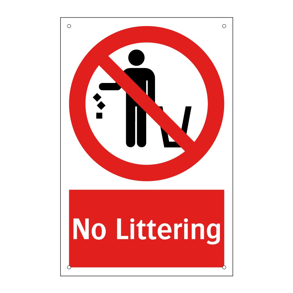 No Littering