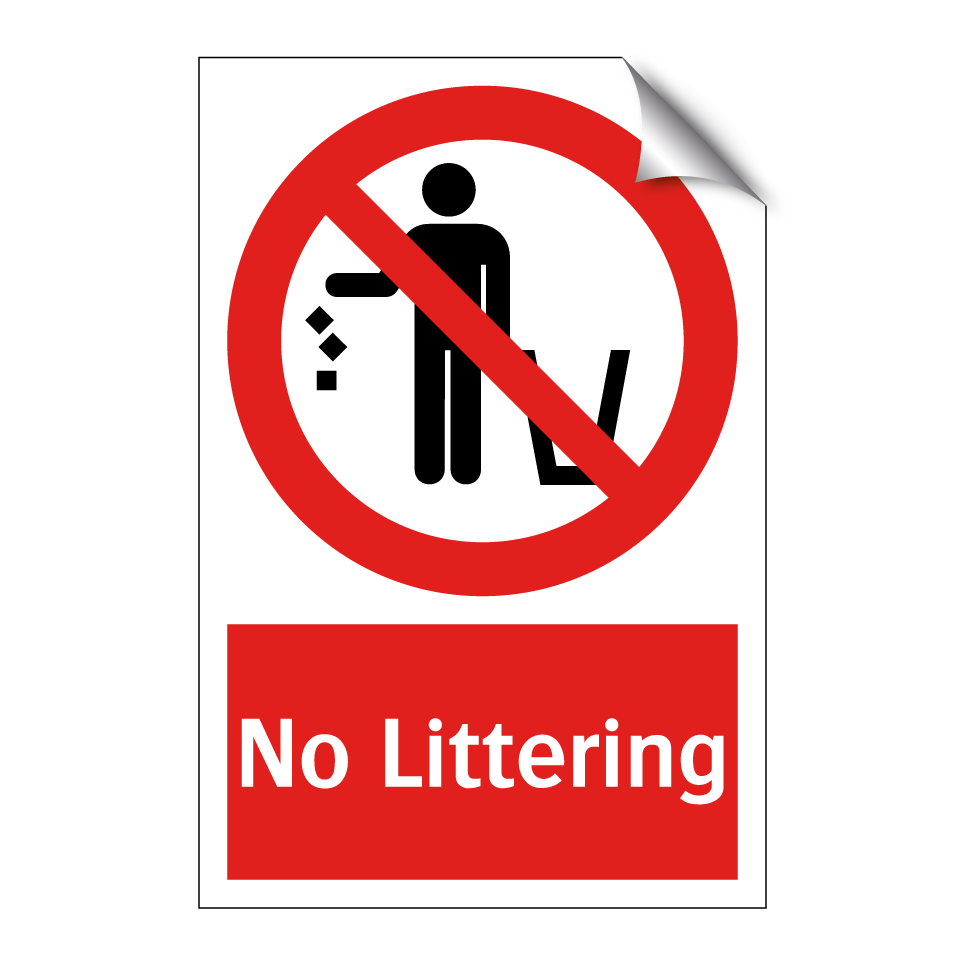 No Littering