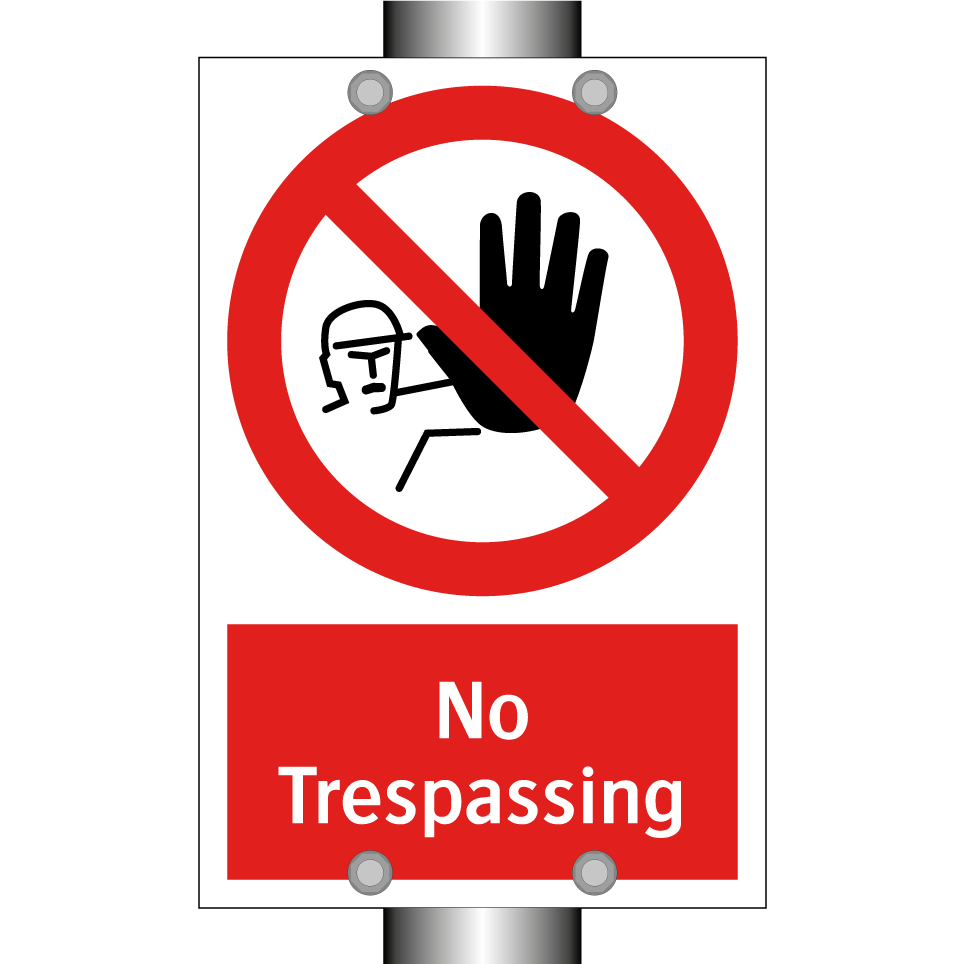 No Trespassing