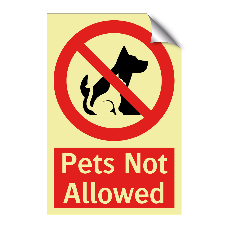 Pets Not Allowed