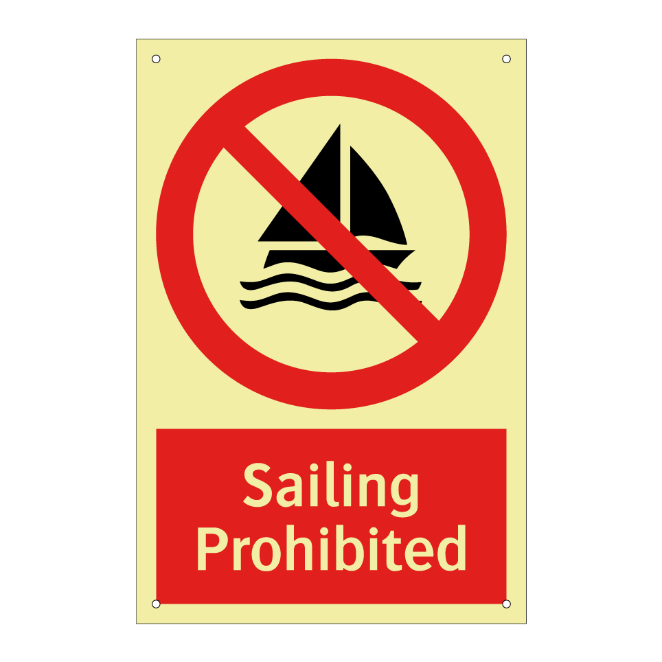 Sailing Prohibited