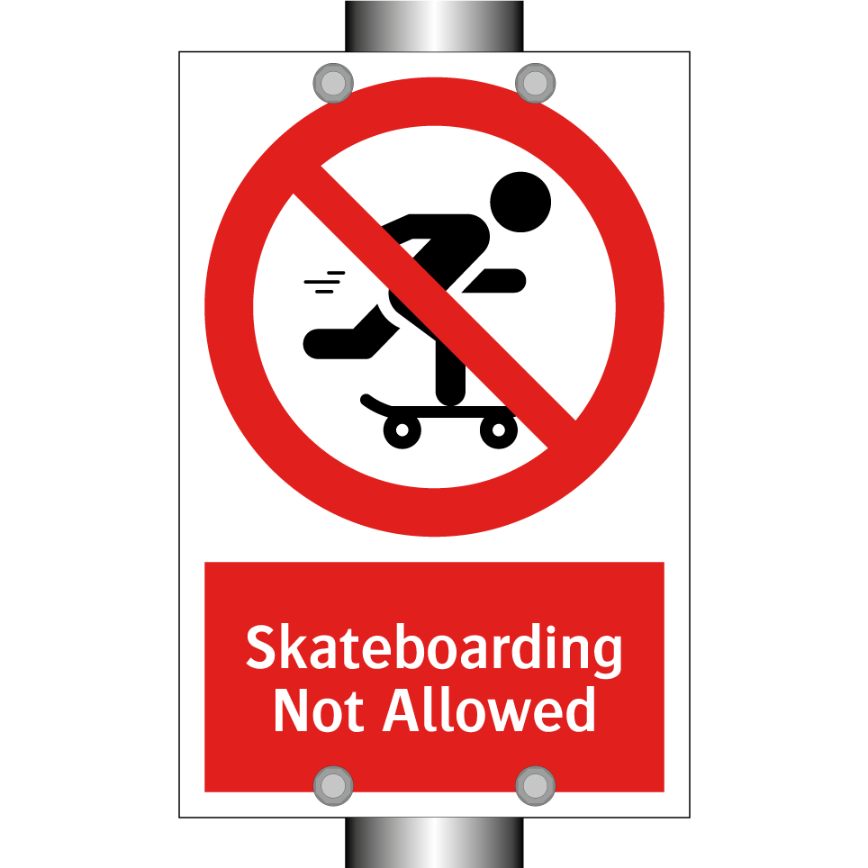 Skateboarding Not Allowed