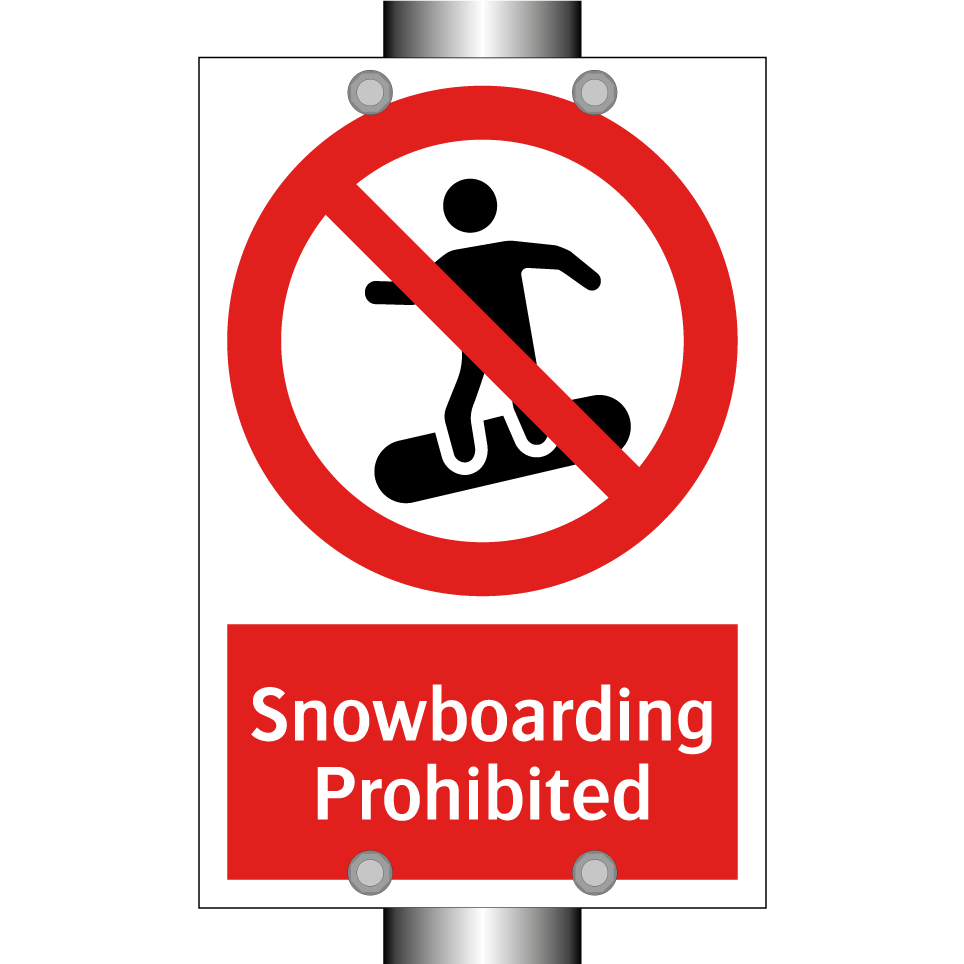 Snowboarding Prohibited