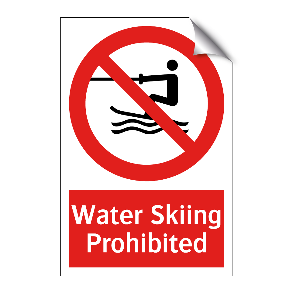 Water Skiing Prohibited