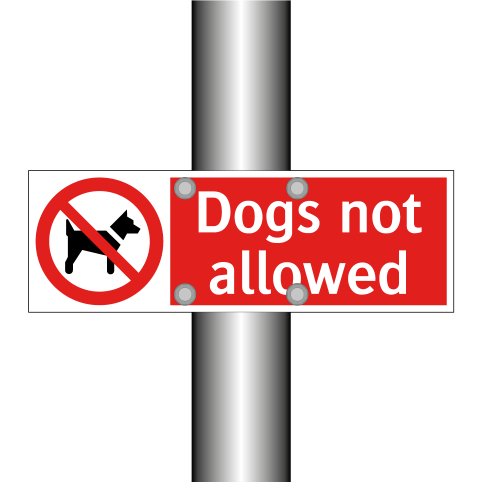 Dogs not allowed