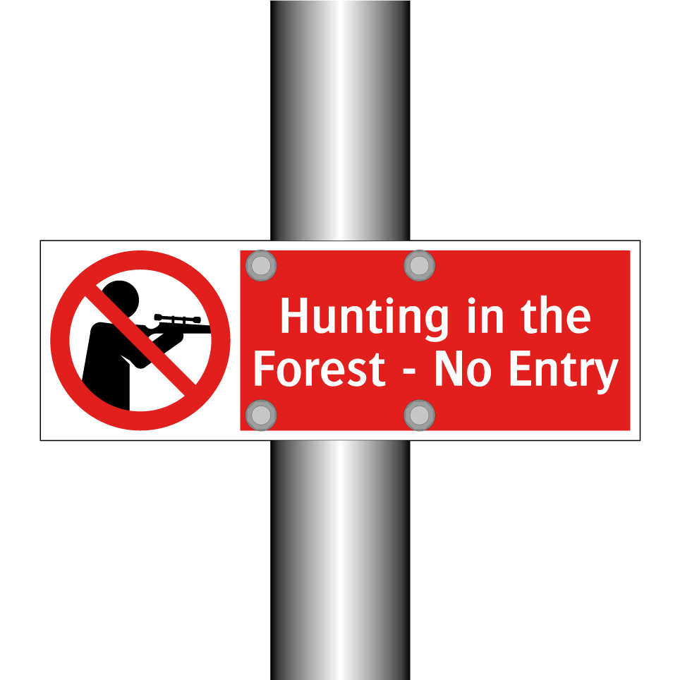 Hunting in the Forest - No Entry