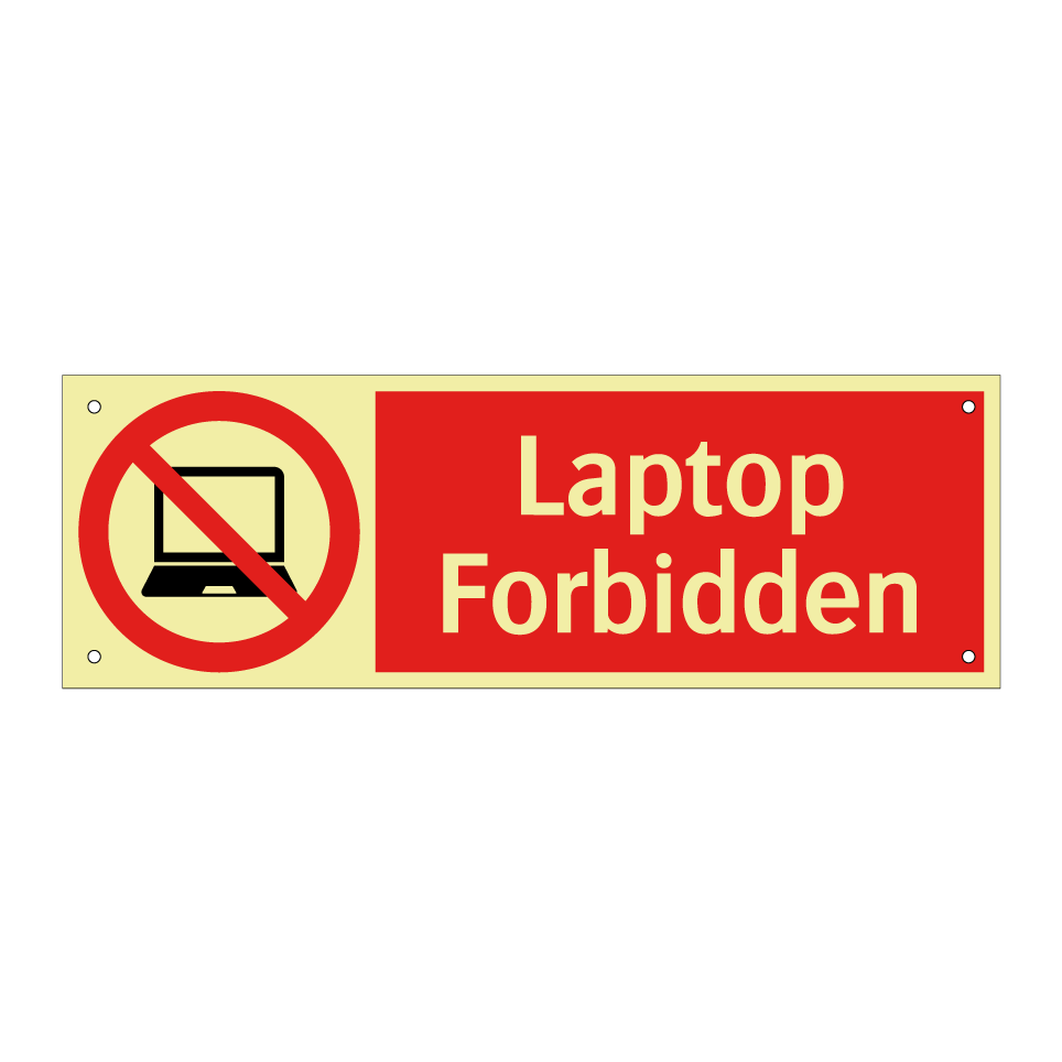 Laptop Forbidden