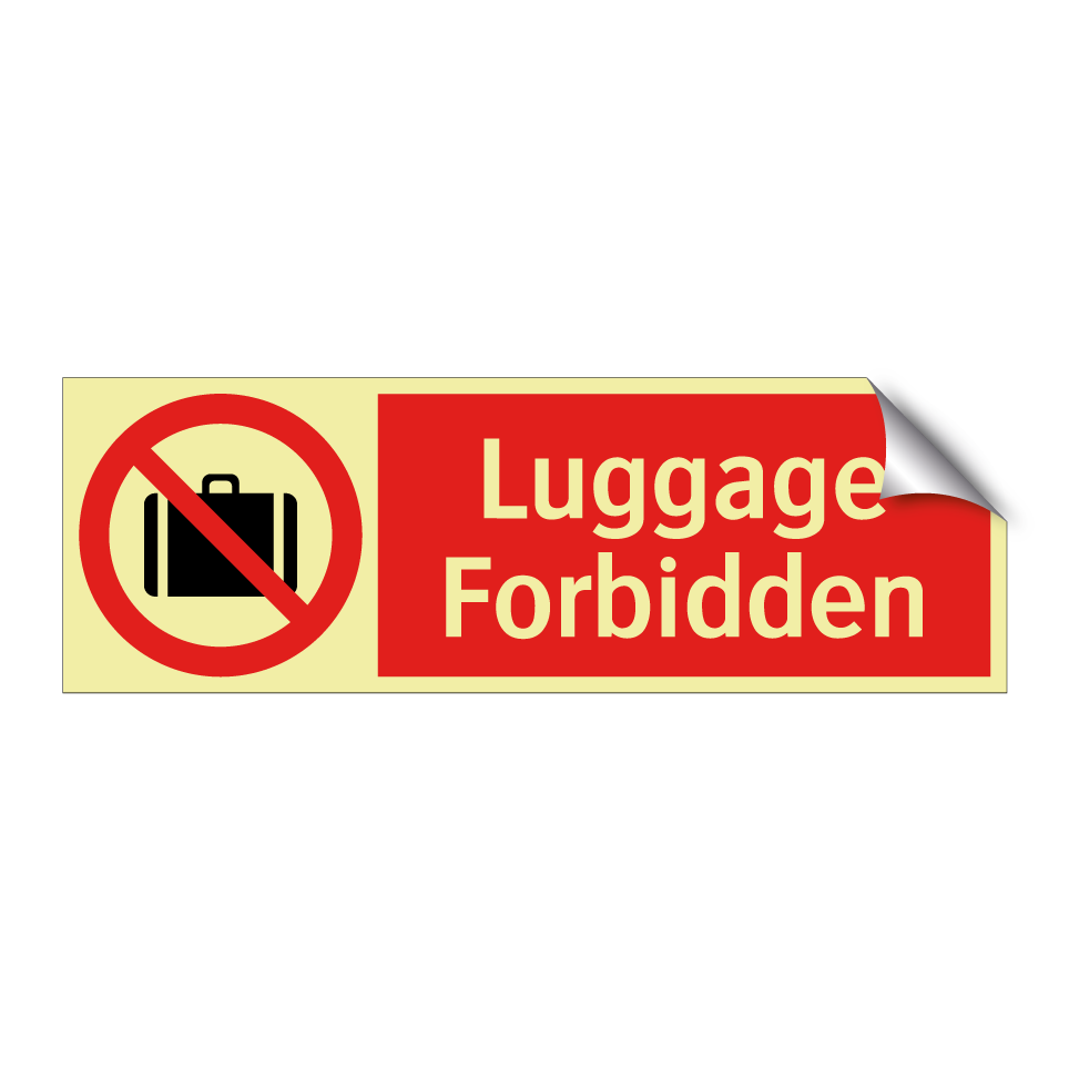 Luggage Forbidden
