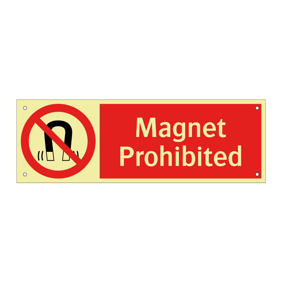 Magnet Prohibited