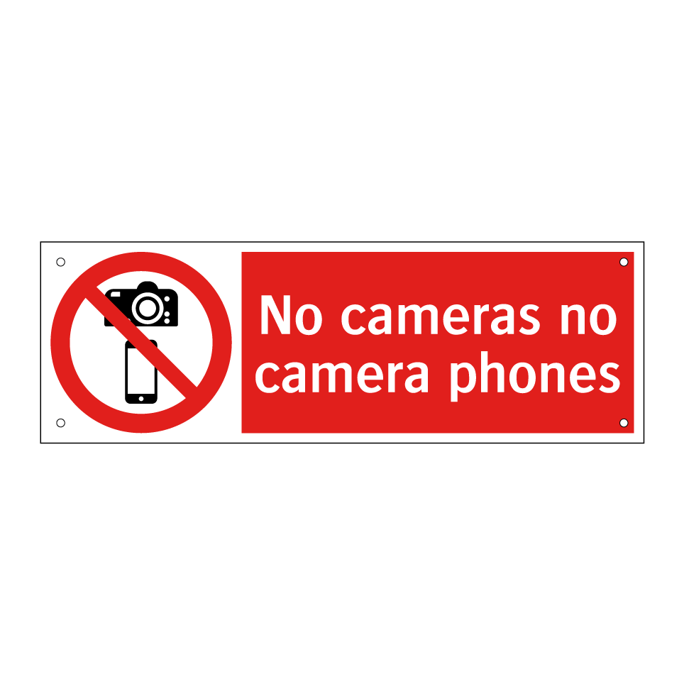 No cameras no camera phones