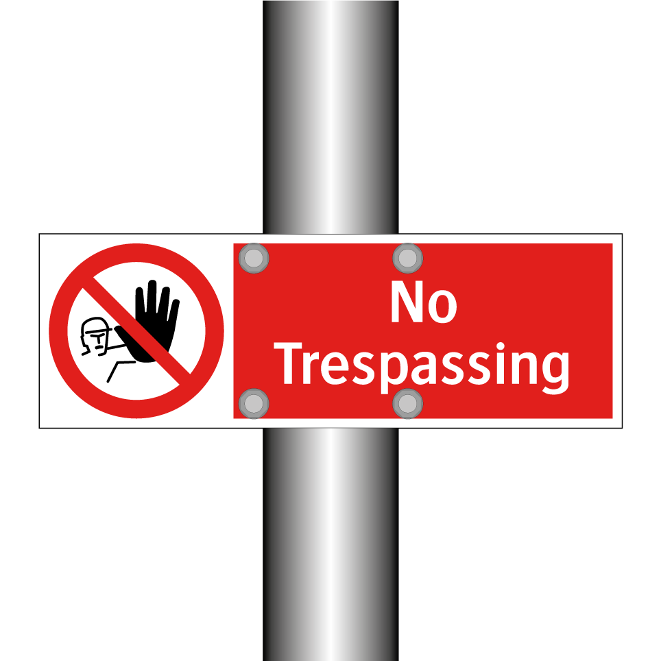No Trespassing