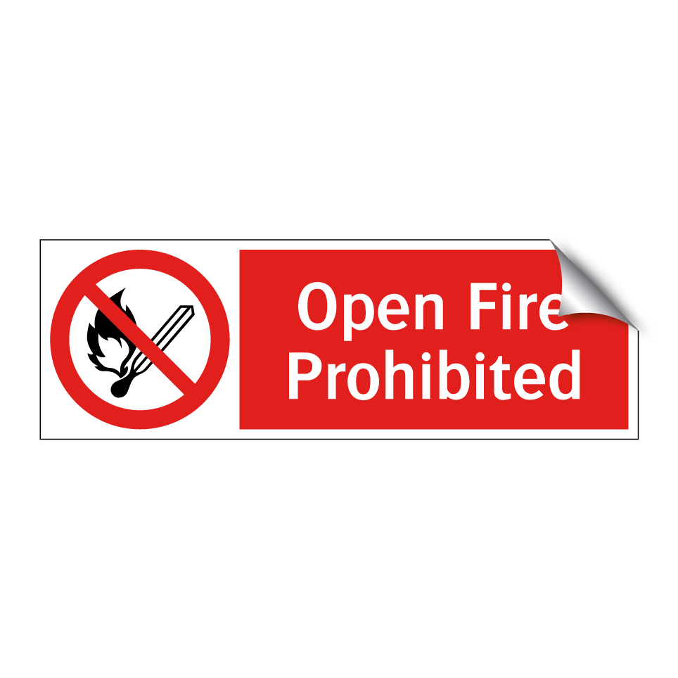 Open Fire Prohibited