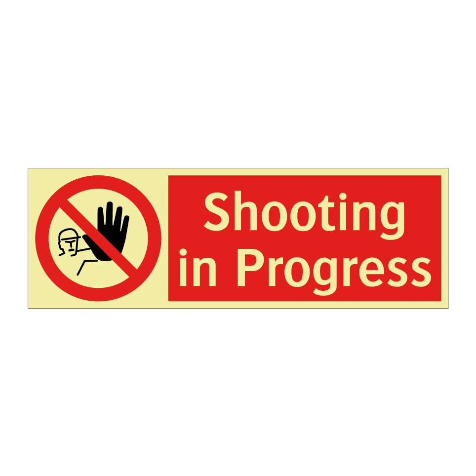 Shooting in Progress