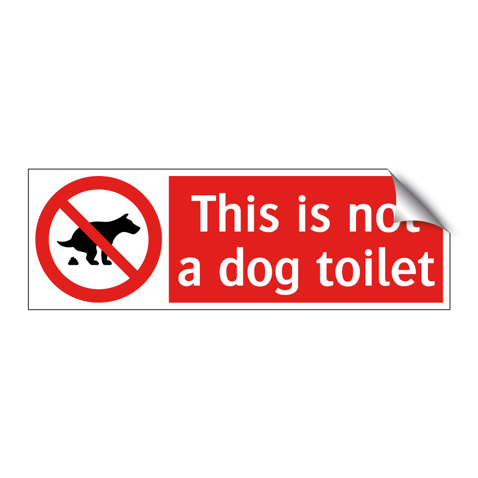 This is not a dog toilet