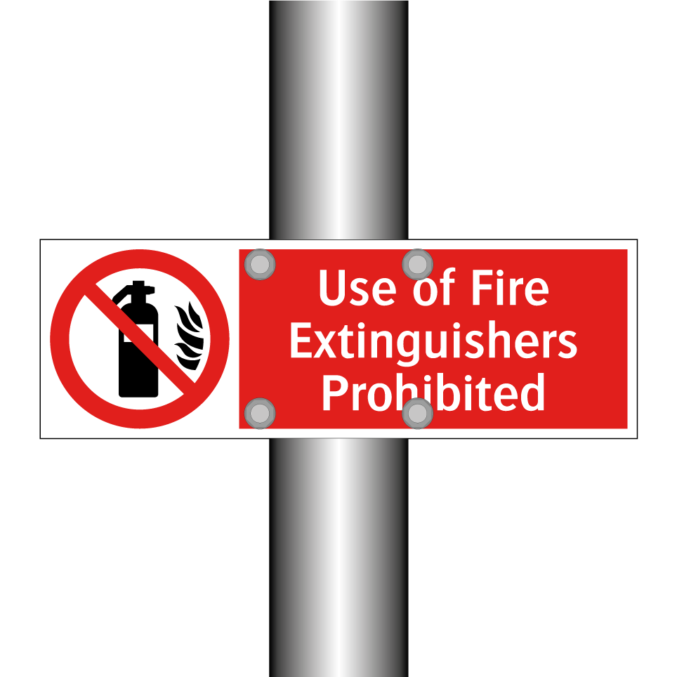 Use of Fire Extinguishers Prohibited