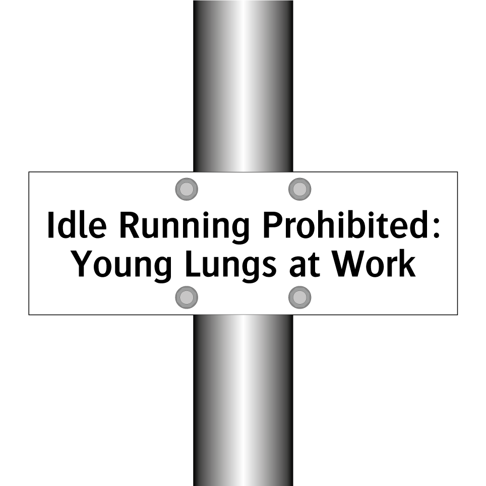 Idle Running Prohibited: Young Lungs at Work
