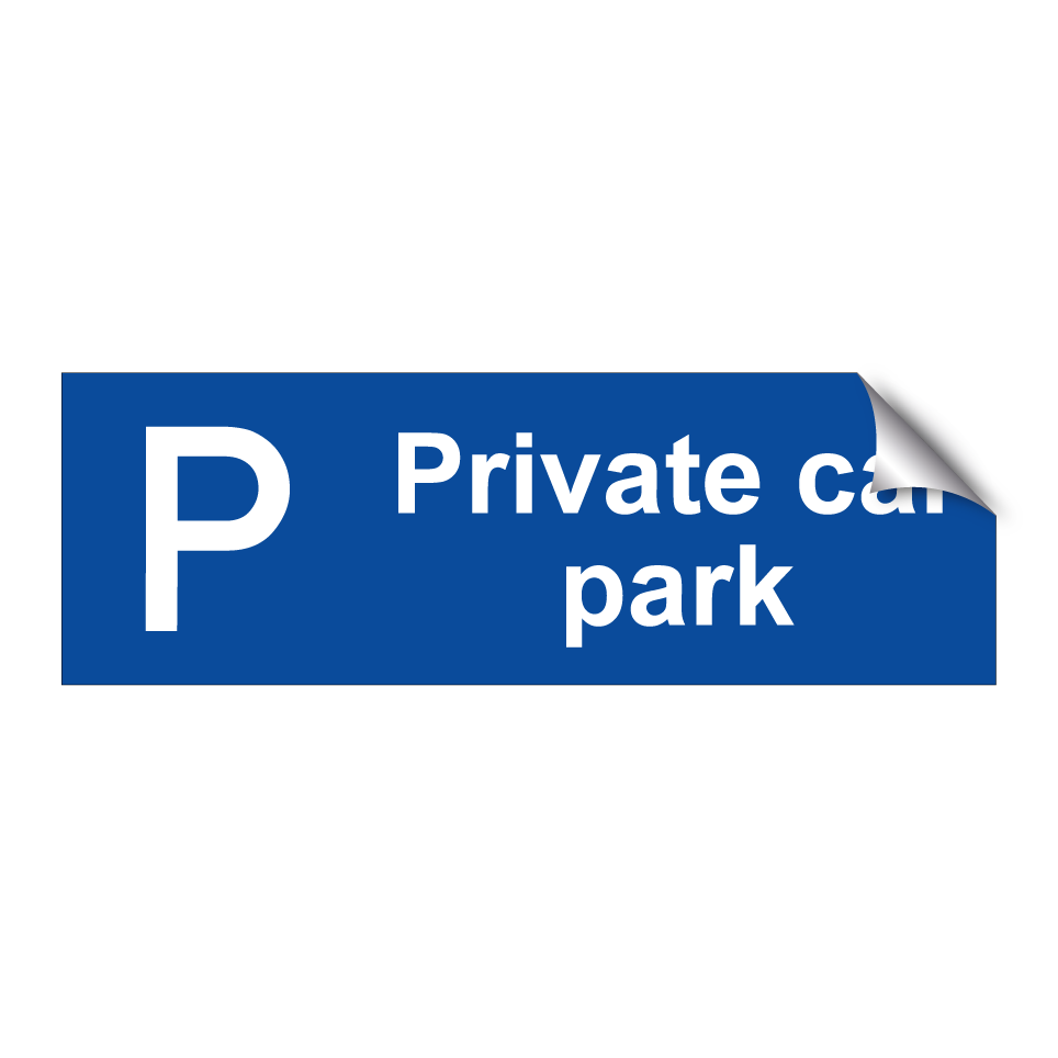 Private car park