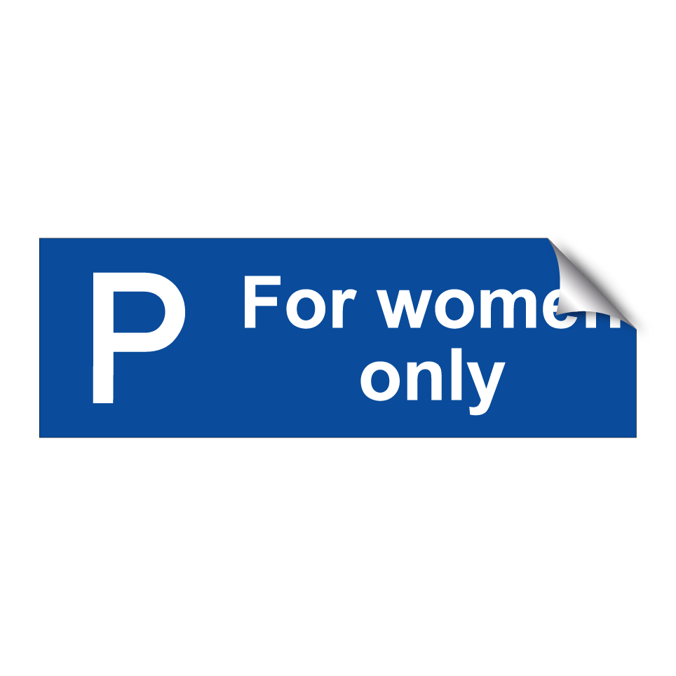 For women only