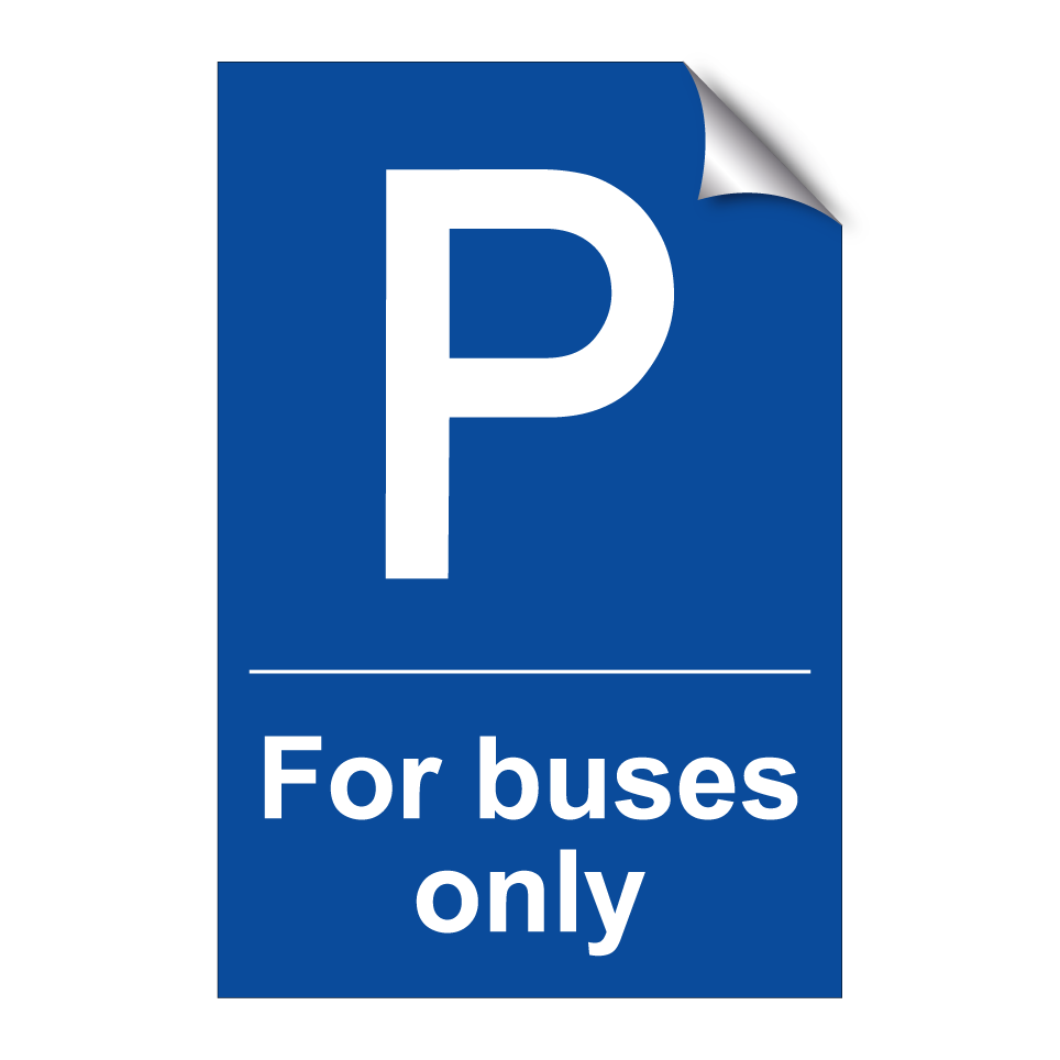 For buses only