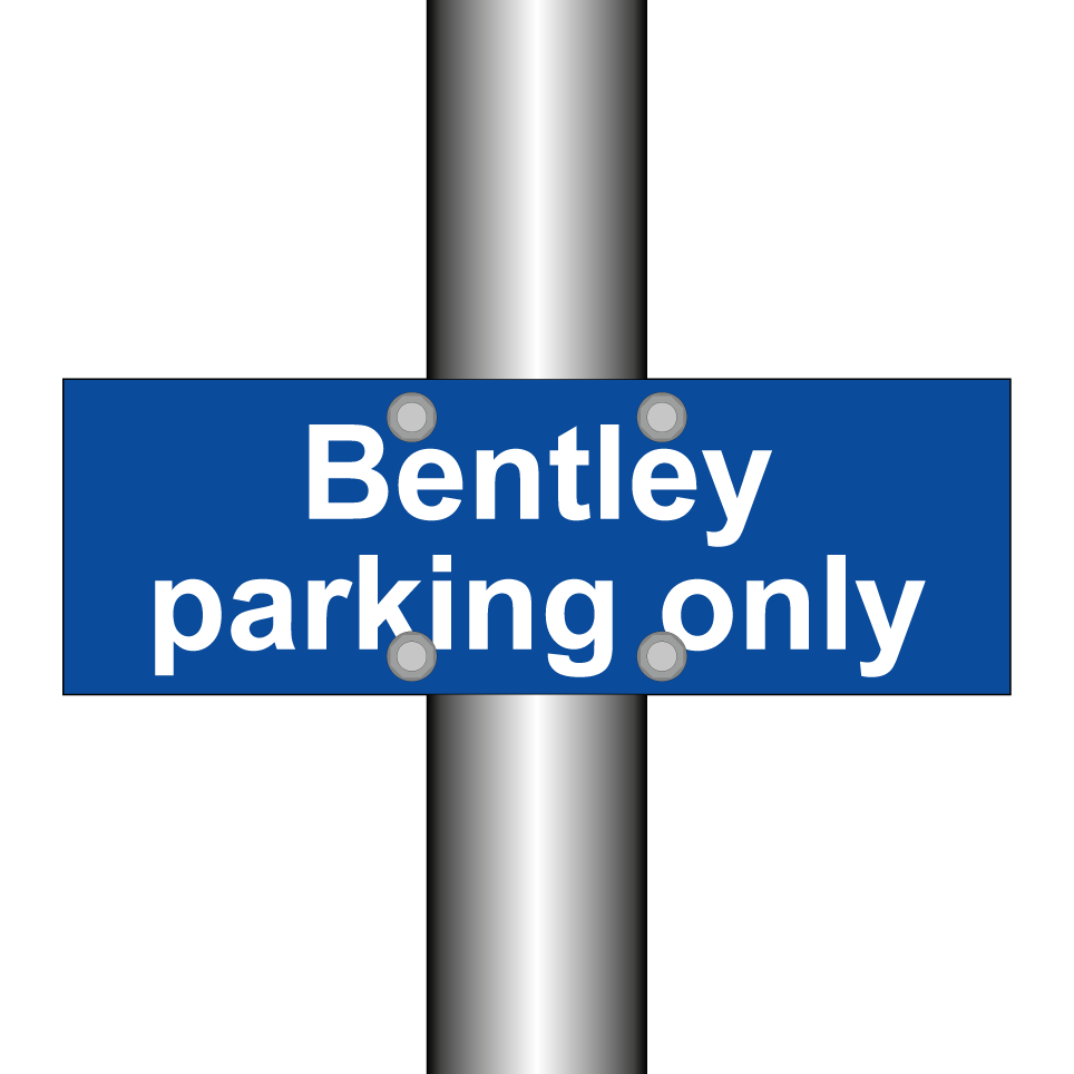 Bentley parking only