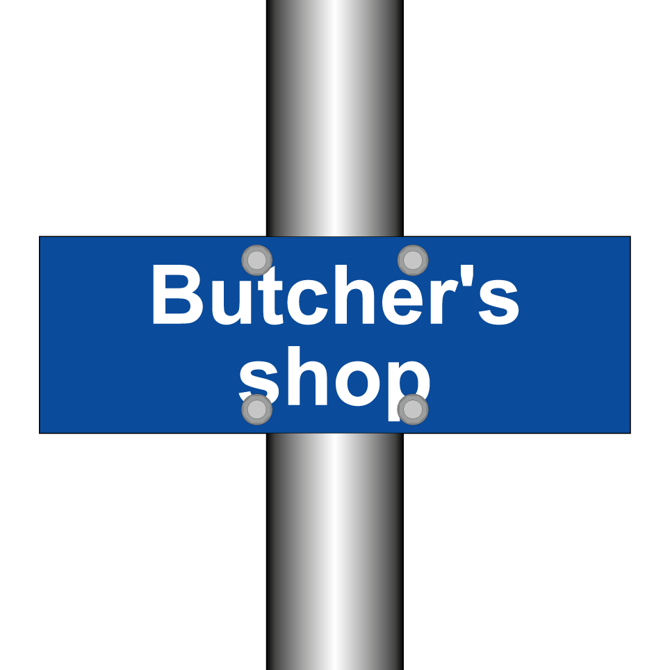 Butcher's shop
