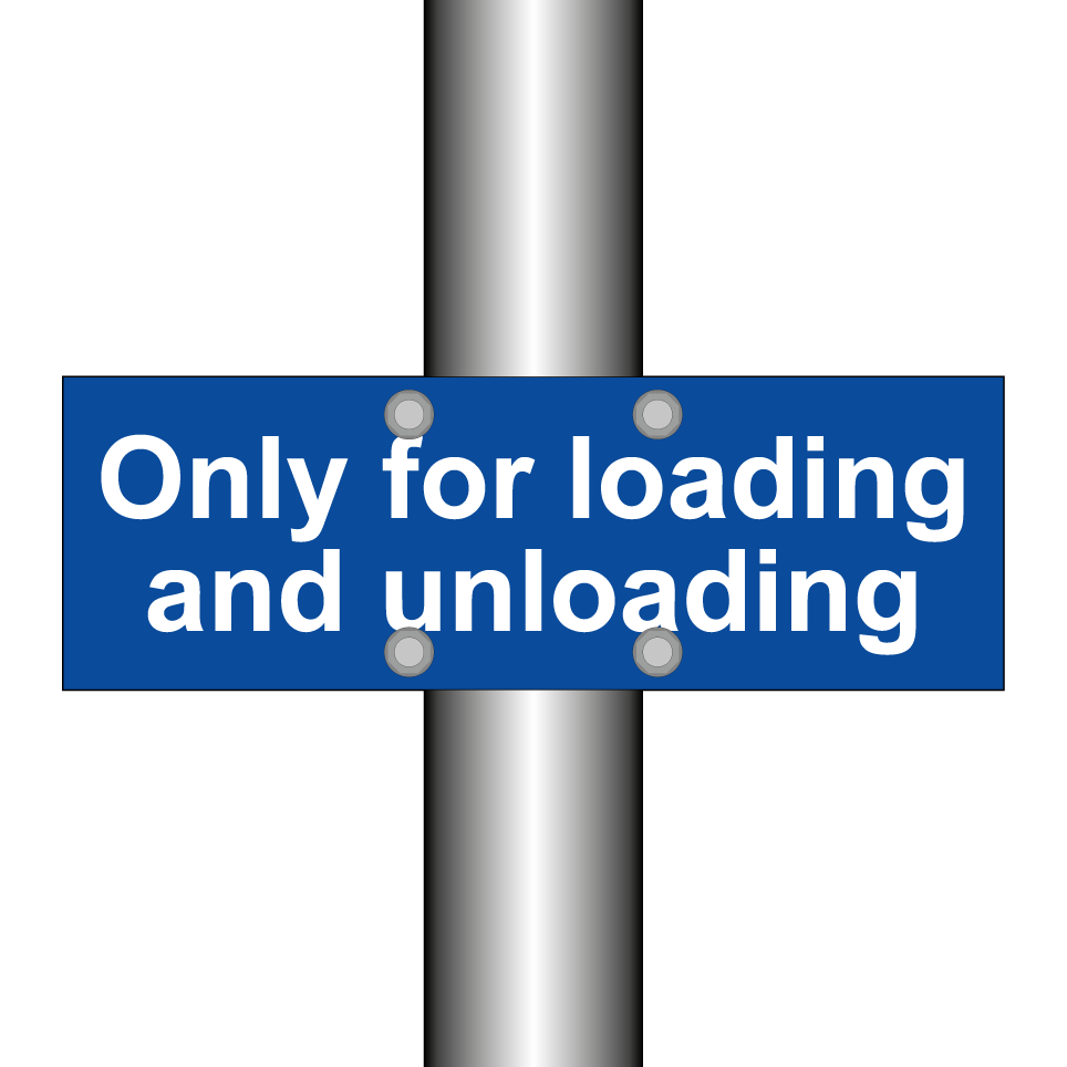 Only for loading and unloading