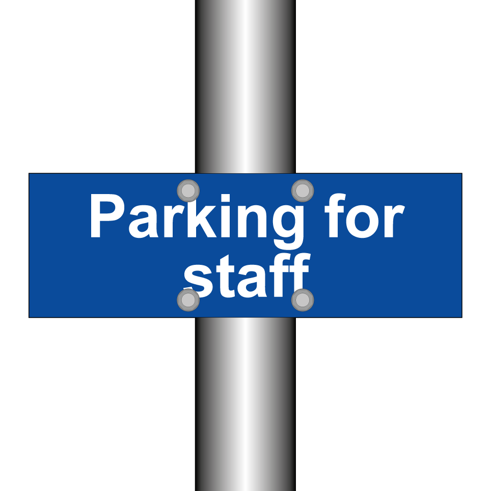 Parking for staff