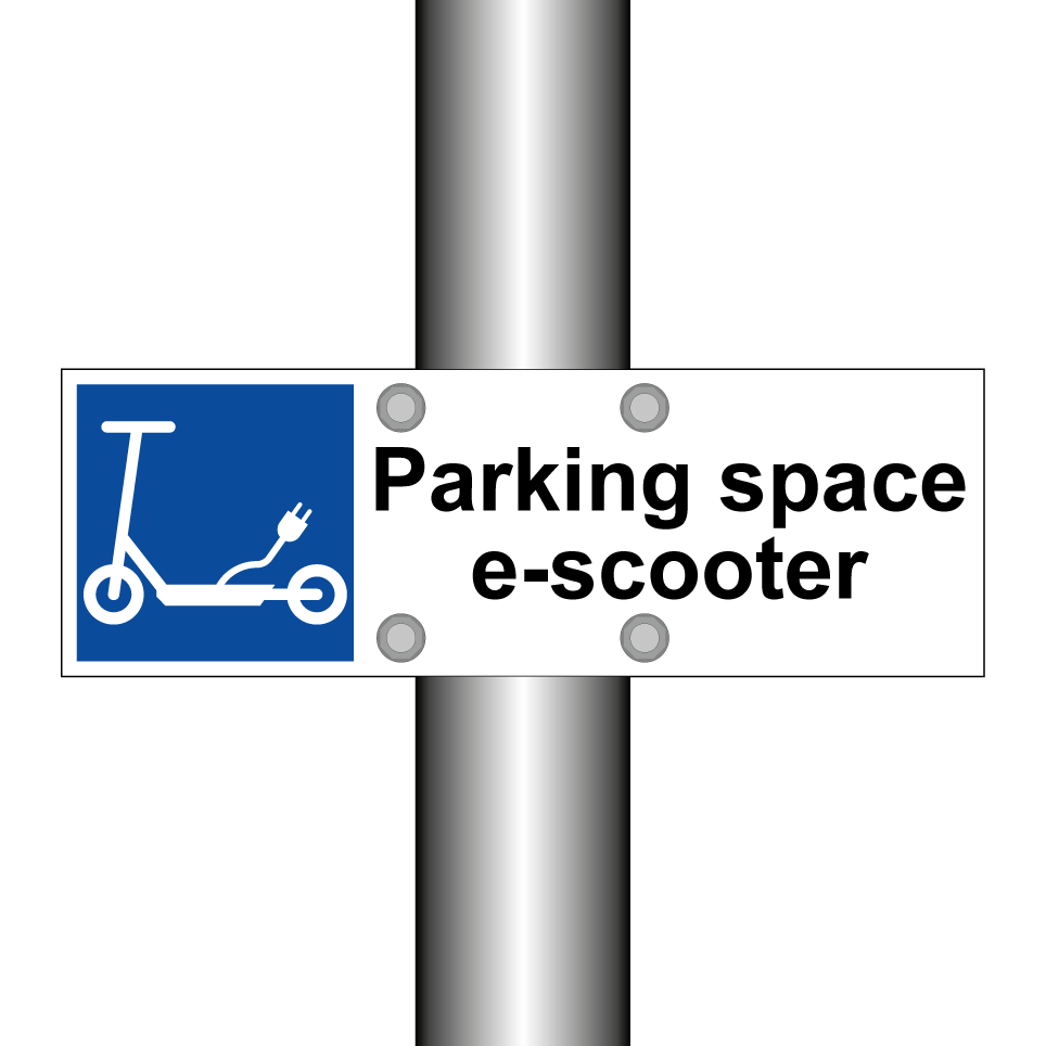 Parking space e-scooter