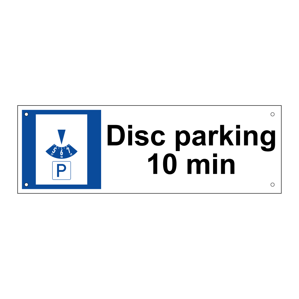 Disc parking 10 min