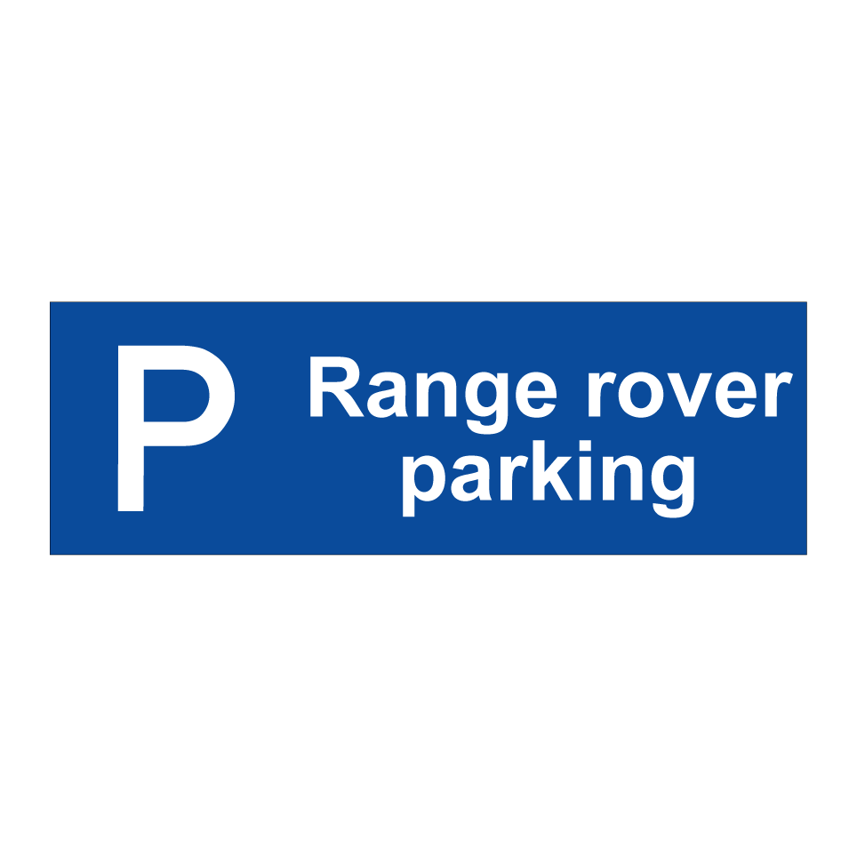 Range rover parking