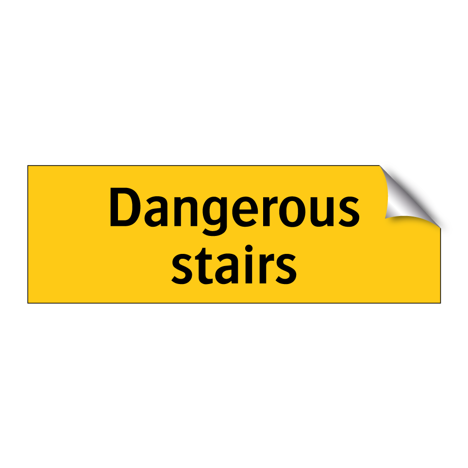 Dangerous stairs