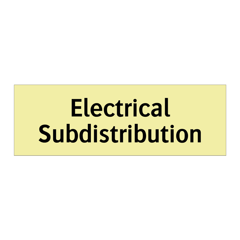 Electrical Subdistribution