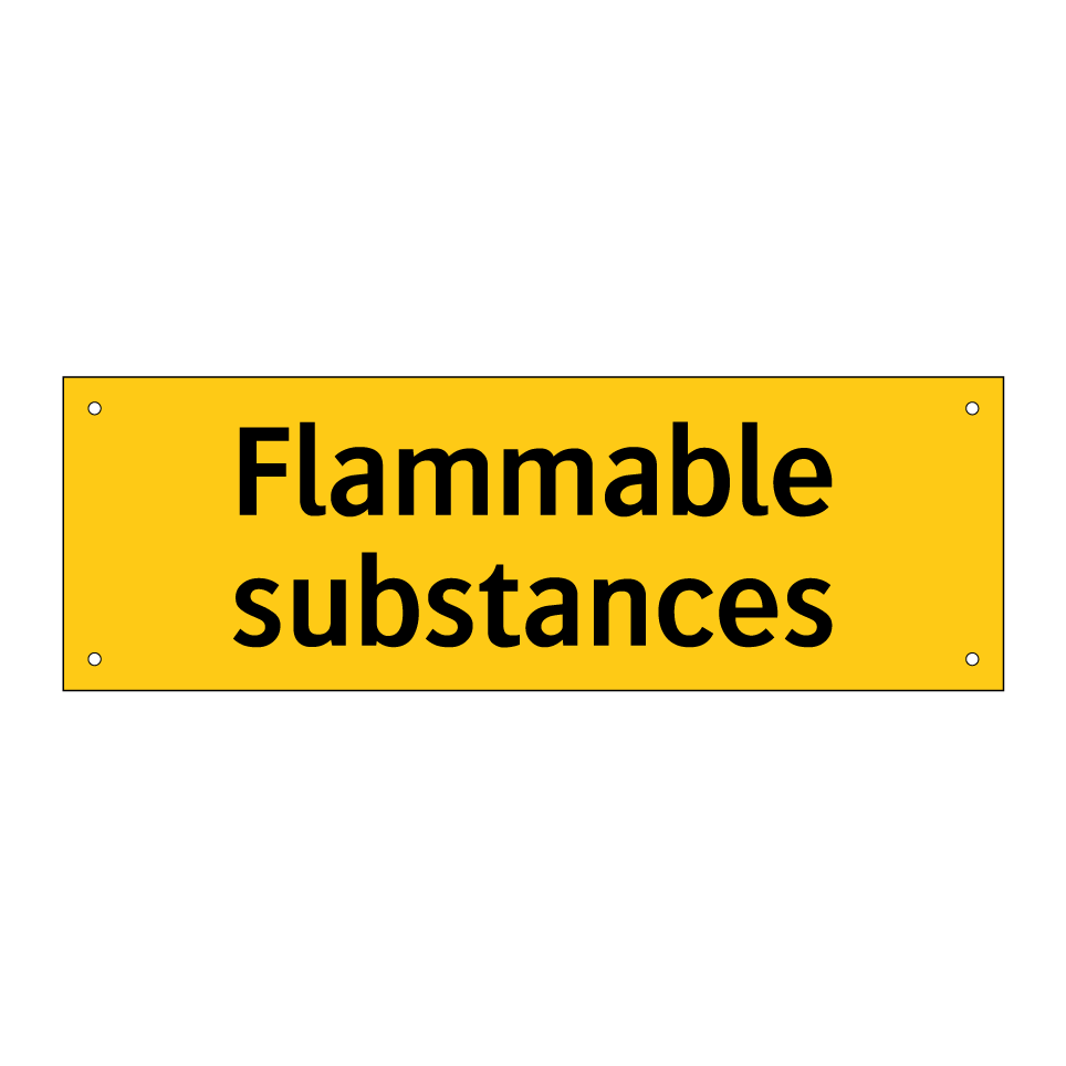 Flammable substances