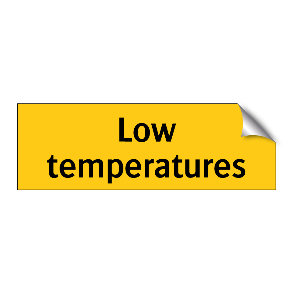 Low temperatures