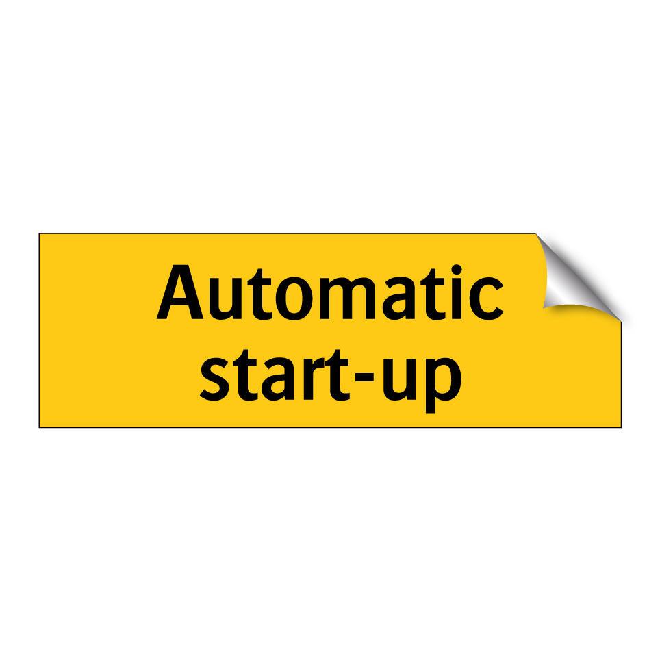 Automatic start-up