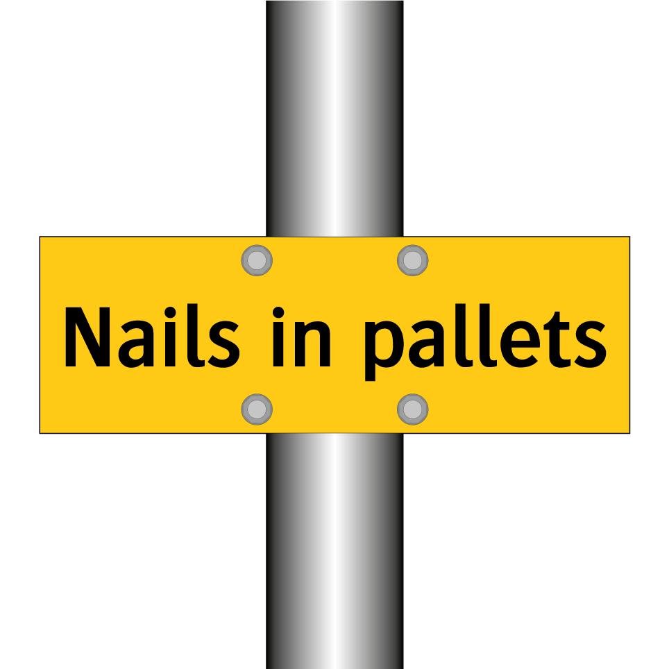 Nails in pallets