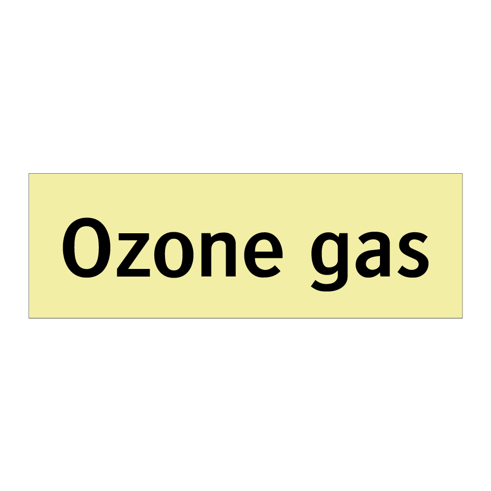Ozone gas