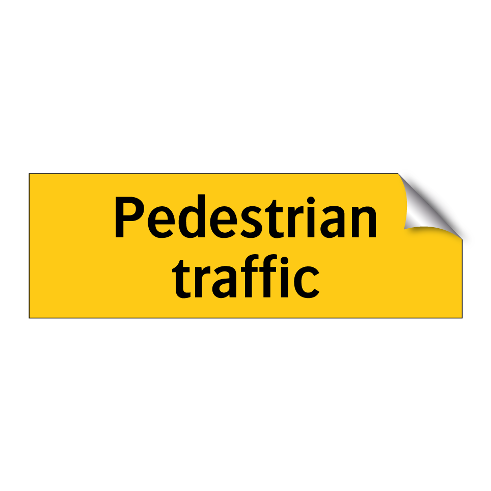 Pedestrian traffic